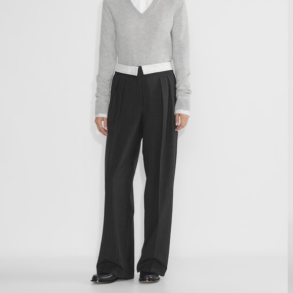 Babaton Pants - Babaton Bureau wide leg Pant